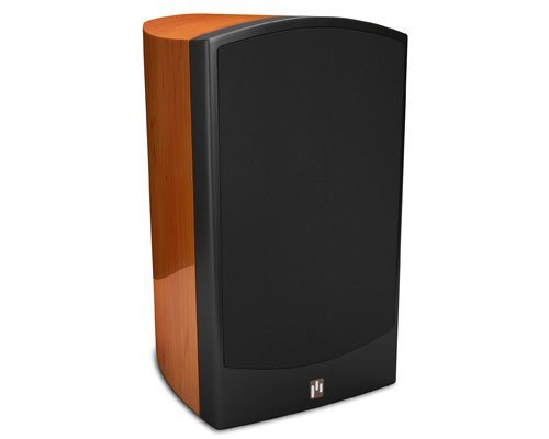 Aperion Verus Grand Bookshelf Speaker-2 PACK (Gloss Real Cherry Wood Veneer) N3
