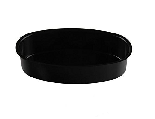 Non-stick Black Aluminum Alloy Cheese Cake Pan Dish / Cake Mold ,Elliptic Mold N2
