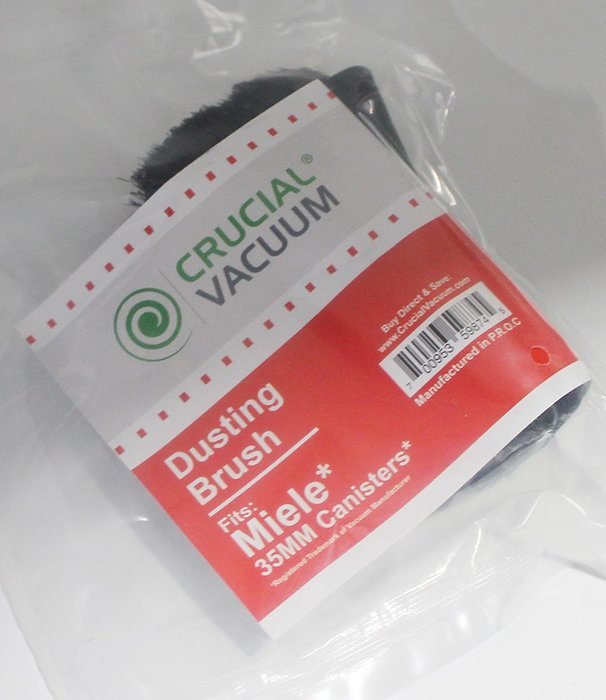 Crucial Vacuum Miele Dusting Brush Tool, Fits Miele Canister Vacuums 35mm Fitting N3