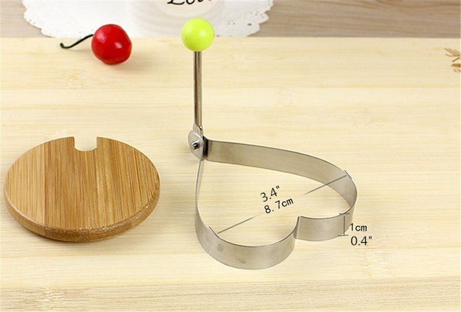 SNW Thick Stainless Steel Omelette Device,Pentagon N2