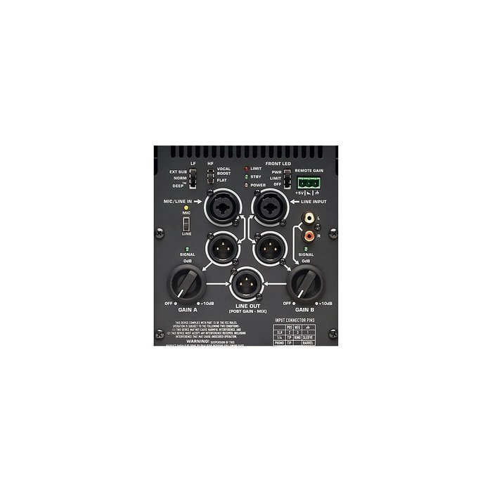 QSC K12 (Pair) 1000 Watts ea, 1 x 12 Inches 2-Way Powered Speaker - QSC KSUB Powered Subwoofer - Free XLR Cables... N4