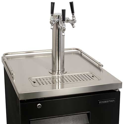 EdgeStar Triple Faucet Commercial Direct Draw with Dispense Components N3