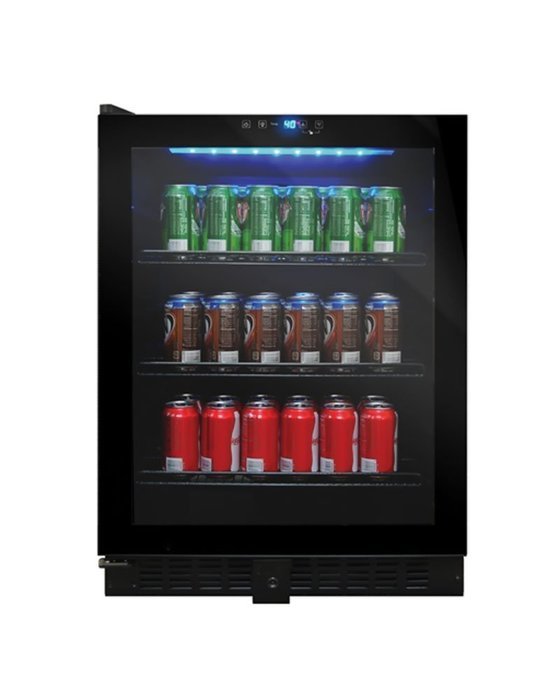 Vinotemp VT-54 Touch Screen Beverage Cooler, Black N3