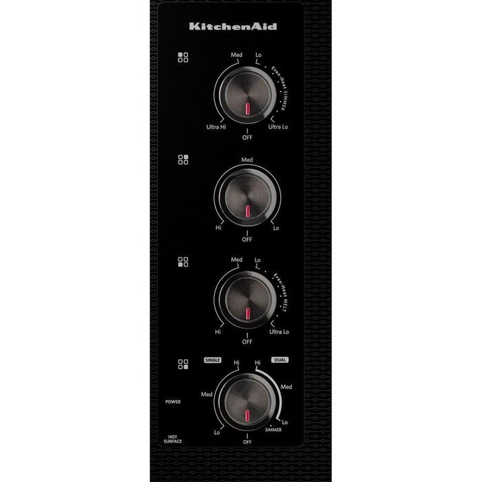 KitchenAid KECC604BBL Architect II 30" Black Electric Smoothtop Cooktop