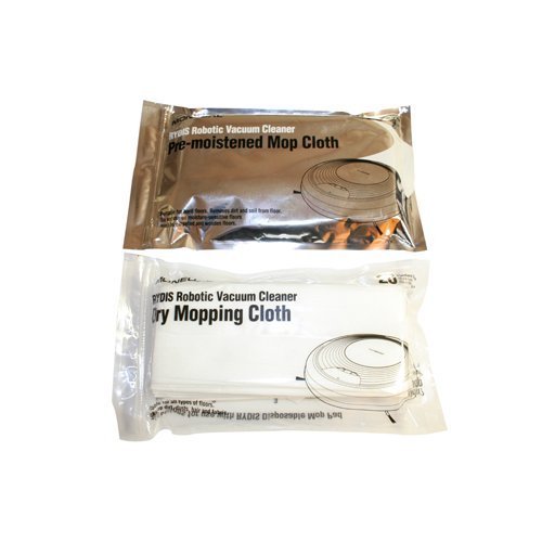 Moneual RYDIS Disposable Wet/Dry Mop Pack (20 wet/20 dry)