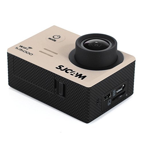 SJCAM SJ5000 WiFi Action HD Camera 14MP Novatek 96655 1080P Waterproof - Gold N3