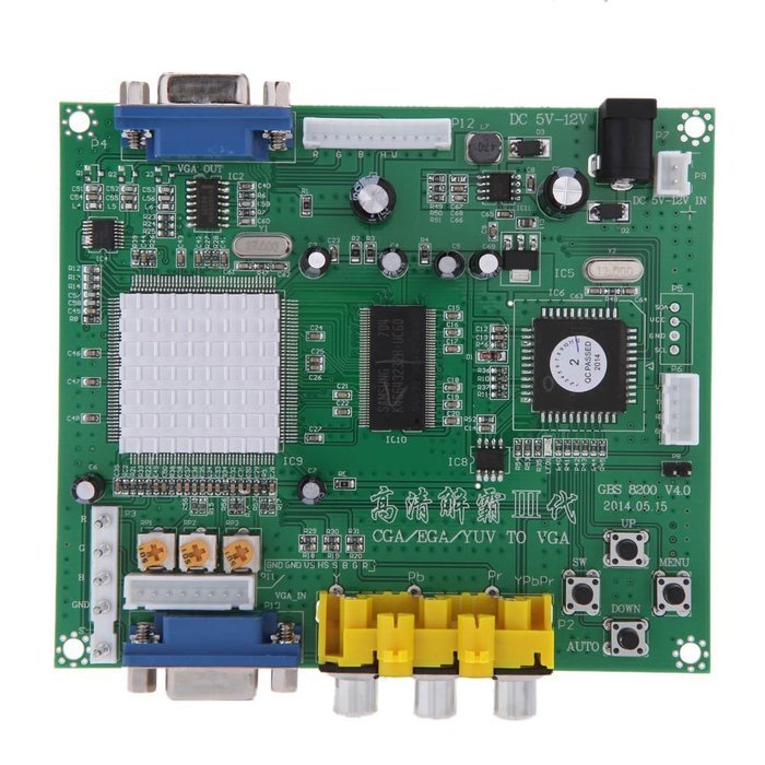Andoer Genuine GBS8200 1 Channel Relay Module Board CGA / EGA / YUV / RGB To VGA Arcade Game... N2