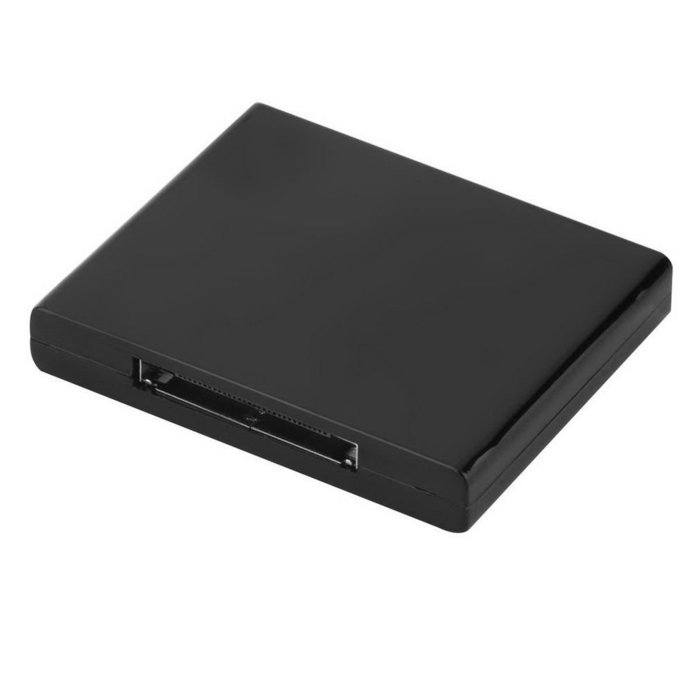 Mint BLACK Bluetooth A2DP Music Receiver Audio Adapter for iPhone, iPad, iPod, iTouch with 30-Pin Dock Speakers N3