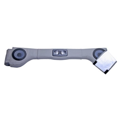 Sound Bar; 2 Speaker; Upholstered Gray;