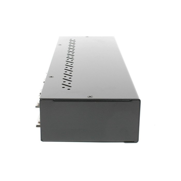 Linkskey 2-Port Dual Monitor DVI/DVI USB KVM + 7.1 Surround/Microphone/USB with Cables (LDV-DM702AUSK) N43