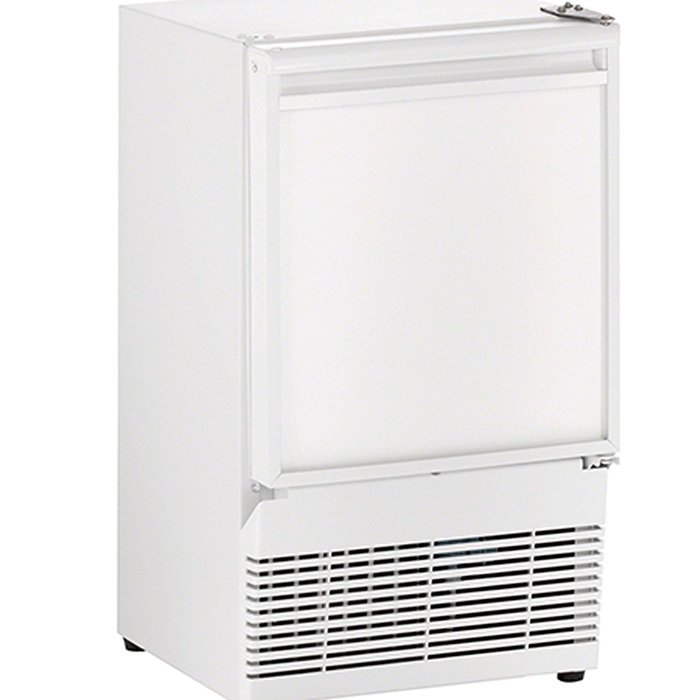 U-Line U-BI95W-00A Ice Maker 14" with Reversible Door Hinge White