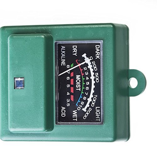 RioRand&reg; 3 in 1 PH Tester Soil Water Moisture Light Test Meter for Garden Plant Flower