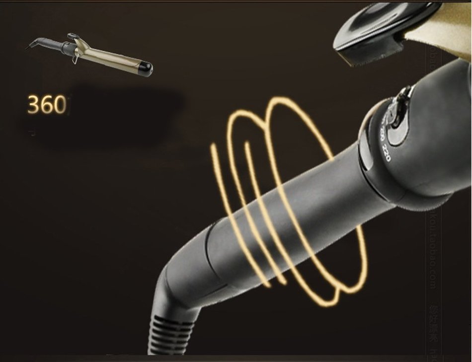 Flee Curling Iron with MultiHeat Control Ceramic Home Collection