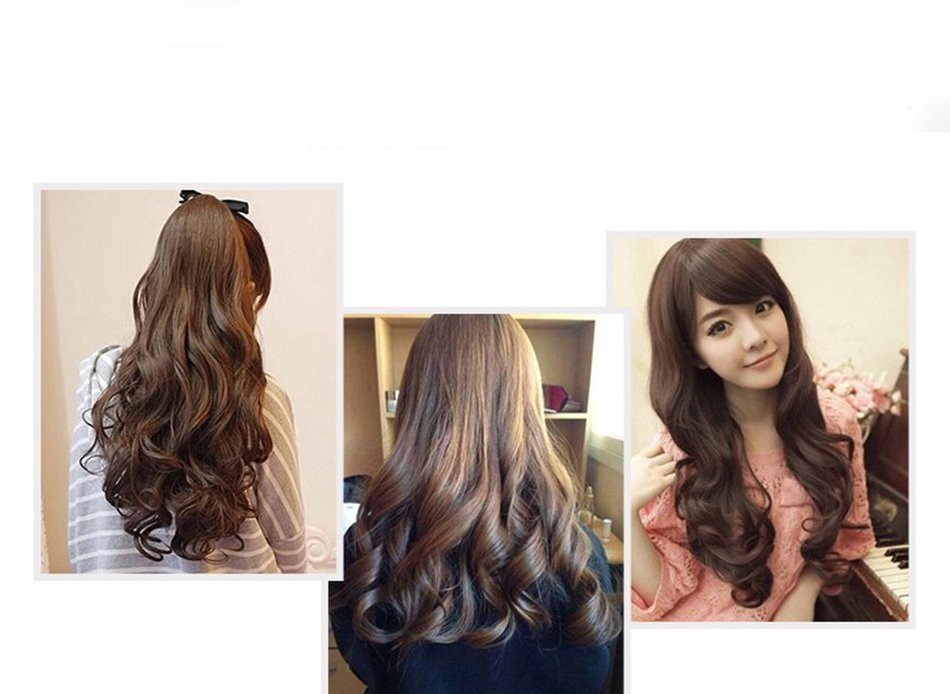 Flee Curling Iron with Multi-Heat Control Ceramic Home Collection Perfect Digital Ceramic Curling (28MM, White) N10