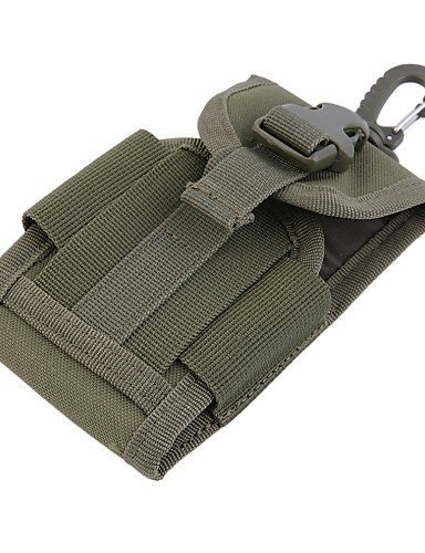 SB@4.5 inch Universal Army Tactical Bag for Mobile Phone Hook Cover Pouch Case , khaki N4