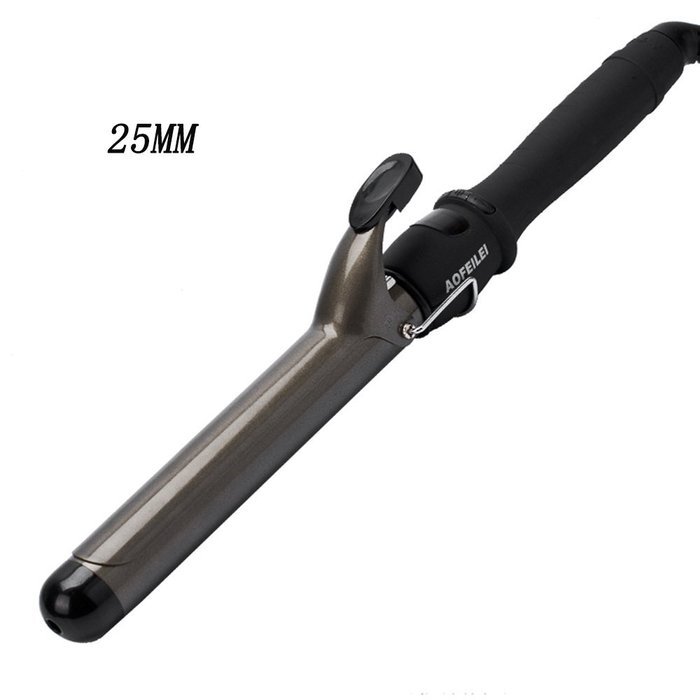 Flee Curling Iron with Multi-Heat Control Ceramic Home Collection Perfect Digital Ceramic Curling (28MM, White) N15