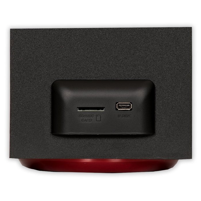 Theater Solutions TS212 Powered 2.1 Speaker System Multimedia with 2 Extension Cables N3
