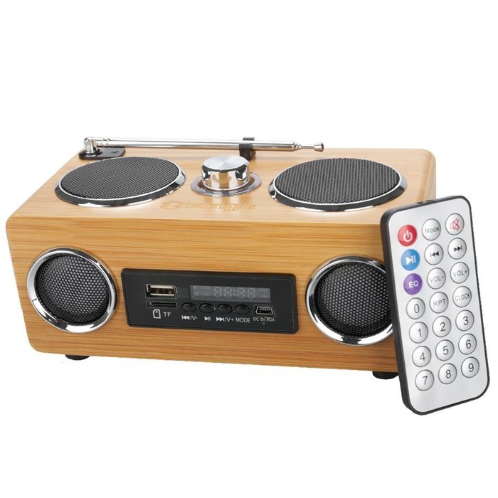 Sengu SG-S131 Hi-fi Bamboo Speaker With USB Powered N19