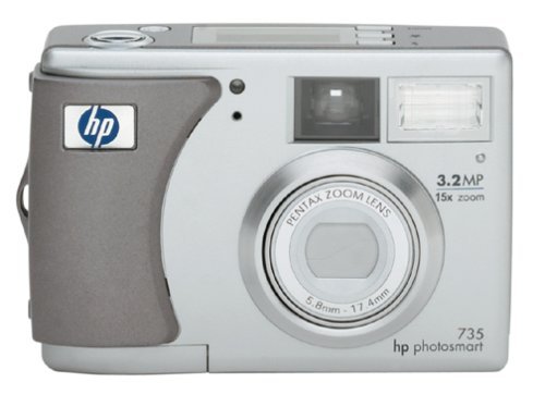 HP PhotoSmart 735 3.2MP Digital Camera with 3x Optical Zoom