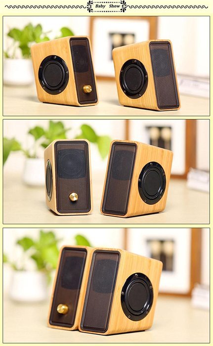 Sengu SG-S131 Hi-fi Bamboo Speaker With USB Powered N22