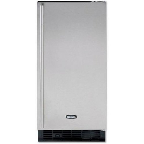 Marvel 30iMT-WW-O-R-P 35lb Clear Icemaker, Right Hinge, with Pump