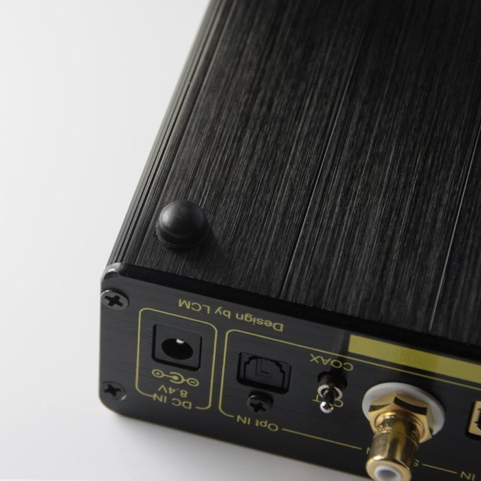 Haafee Porfessional Digital Audio Decoder DAC and Headphone Amplifier Sound Card Black N5