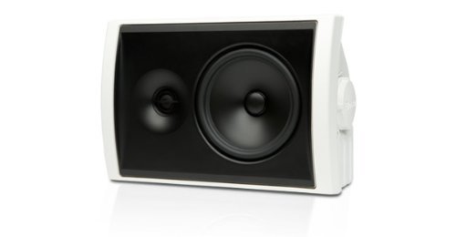 Denon HEOS Wireless Amplifier Bundle with Boston Acoustics Voyager 60 Outdoor Speakers (White) N6
