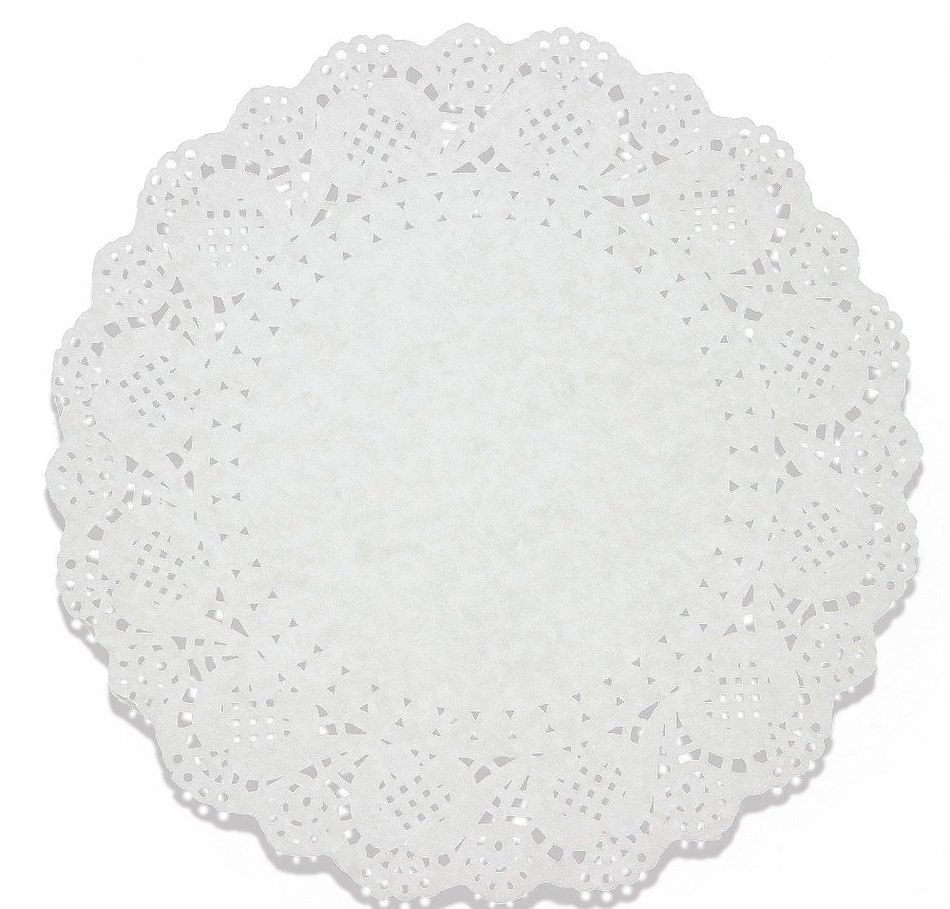 Lace Doilies Paper - Doily Paper Table Runner Cake Box Liner, 10.5 Inches 250 Pack by Juvale