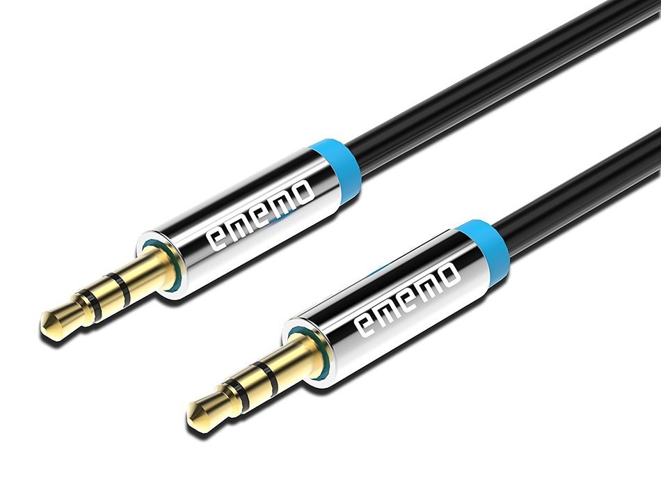 EMEMO&reg; #1 Premium 3FT (BLACK) 3.5 mm to 3.5 mm Stereo Jack Auxiliary Audio Cable - Compatible iPhone/iPod/iPad... N16