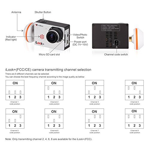 DJI S800 1080P HD Camera takes Micro SD Card - FAST FREE SHIPPING FROM Orlando, Florida USA!