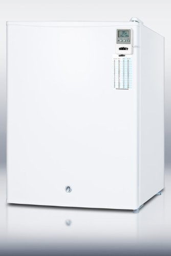 Summit FF28LWHMED: Compact all-refrigerator for medical applications, with internal fan, temperature alarm with...