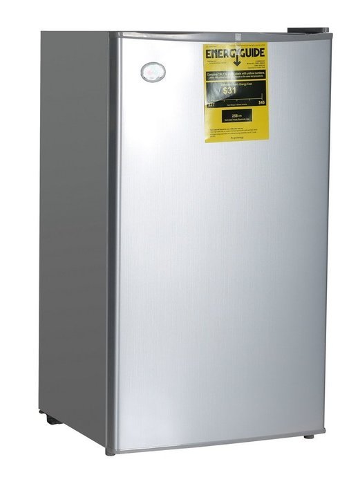 Conbridge CBBC-95SFOA 3.1 Cu.Ft. Compact Refrigerator with Ice-box, Silver