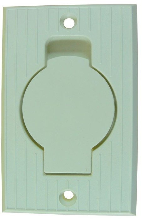 Vacuum Parts & Accessories ALMOND Standard Central Vacuum Wall Valve Inlet - Built-in Central Vac Inlet