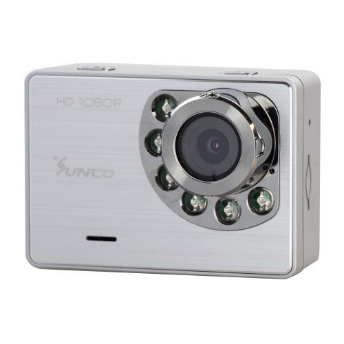 Sunco&reg; DREAM 1 HD 1080p 12MP Waterproof Wide-Angle Sport Camcorder Touch Key With 1.5 -inch LCD And Night Lights...