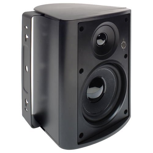 Endeavor 5.25 In. In/Outdoor Speaker 2-Way Poly Woofer, 70-100 Volt, 8 ohms (Single), Black (IO-570-B) N2