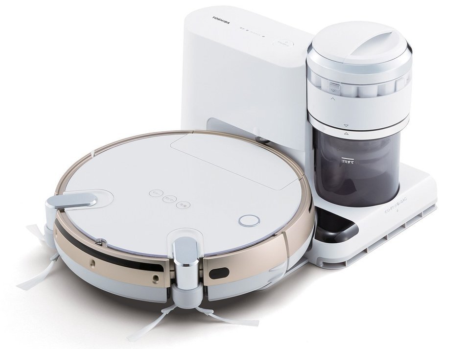 TOSHIBA robot cleaner TORNEO ROBO VC-RVS2-W (Gran White)