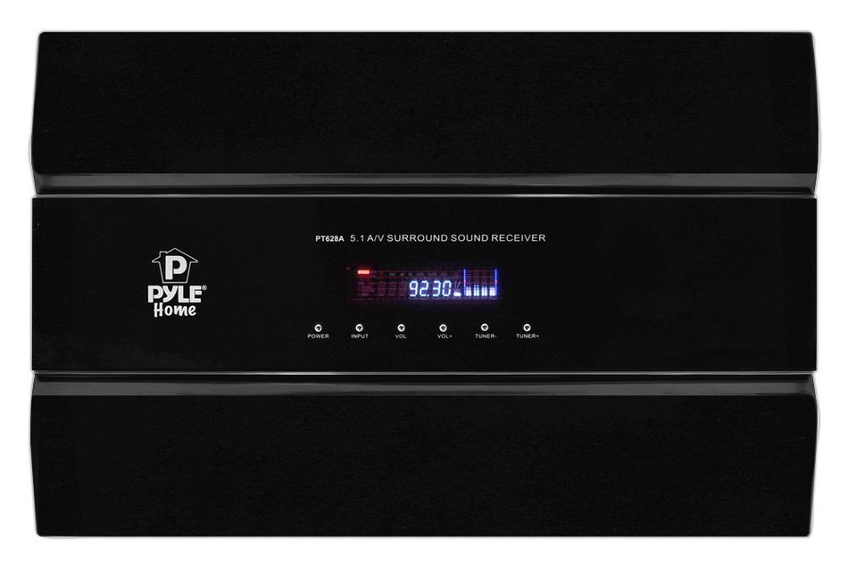 Pyle PT628A PylePro 400-Watt 5.1 Channel Home Theater System with AM/FM Tuner N5