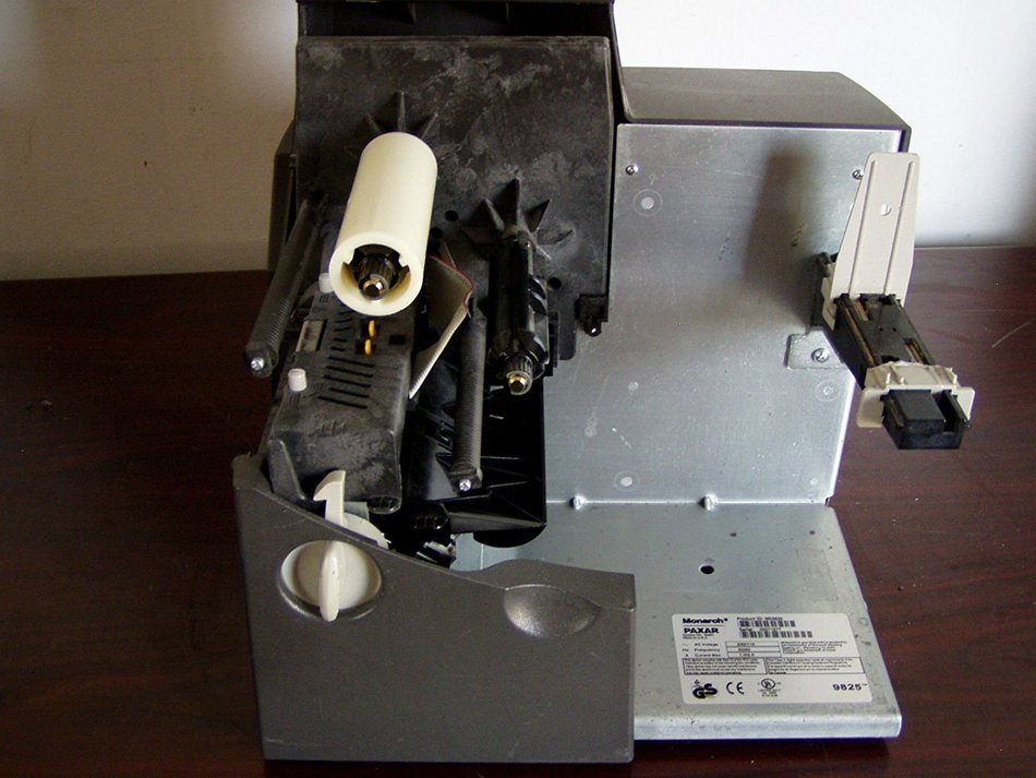 Monarch 9825 Thermal Printer No Bad Dots W/Prints & Warranty No USB N5