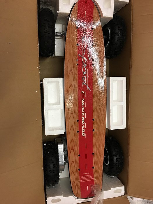Ecomoving Eletric Skate Board 800W Brown