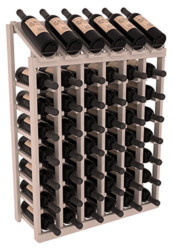 Wine Racks America Ponderosa Pine 6 Column 8 Row Display Top Kit. 13 Stains to Choose From! N5