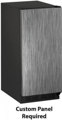 U-Line UCLR1215INT40B 15" 1000 Series Freestanding and Built-In Ice Maker with 60 lbs. in Panel Ready