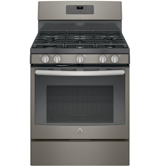GE JGB660EEJES 30" Slate Gas Sealed Burner Range