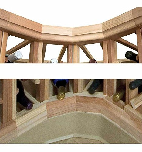 Designer Curved Molding Kit (Prime Mahogany - Dark Walnut Stain) N2
