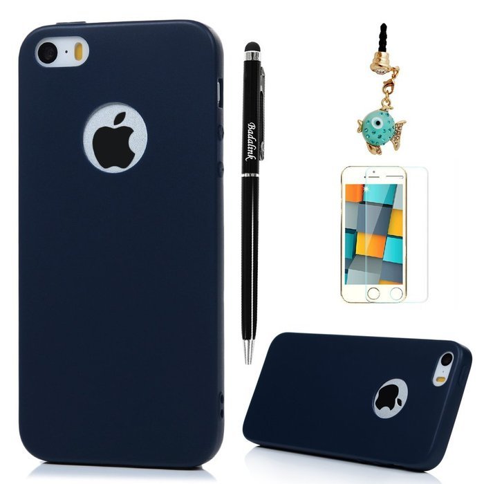 iPhone SE Case,iPhone 5S Case,iPhone 5 Case - Candy Color Series Slim Fit Shock-absorption Drop Protection Soft... N41