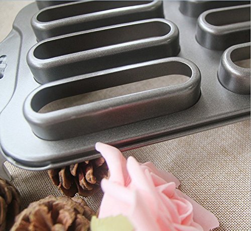 Astra Gourmet Mini Non-Stick 8-Cavity Delectovals Cake Pan N3