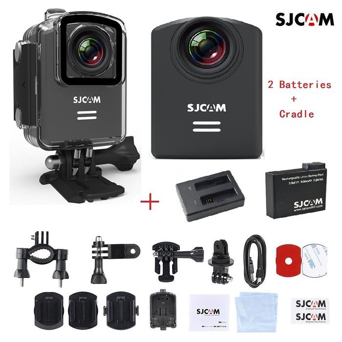 SJCAM M20 Sports Action Camera 4K 24fps 1080P 60fps Full HD Novatek NTK96660 16MP 166&deg;Wide Angle Waterproof 30M... N38