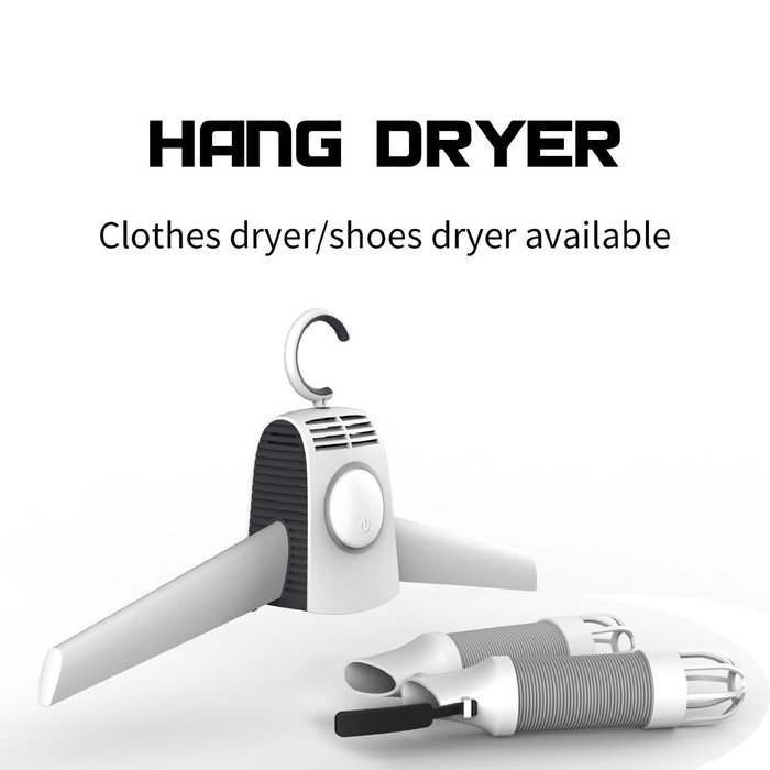 Dewel Portable Cloth & Shoes Fast Dryer Hangers, Folding Travel 1-3 Hours Fast Drying Machine with Hot & Cold... N7