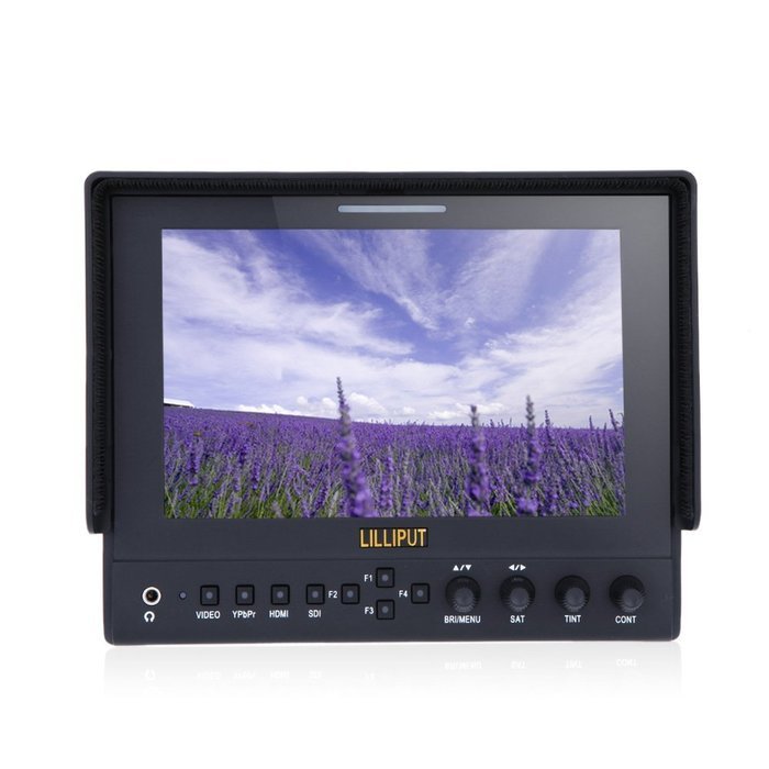 LILLIPUT 663 7" IPS 1080P HDMI IN HD Monitor for DSLR & Full HD Camcorder for Canon 5D2 5D3 II DRLR Camera