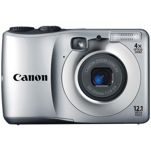 Canon Powershot A1200 12.1 MP Digital Camera with 4x Optical Zoom (Black) N7