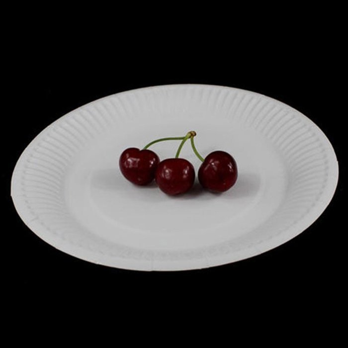Gogoforward 20 PCS White Disposable Paper Plates Cake Pan Party Plates (7") N3